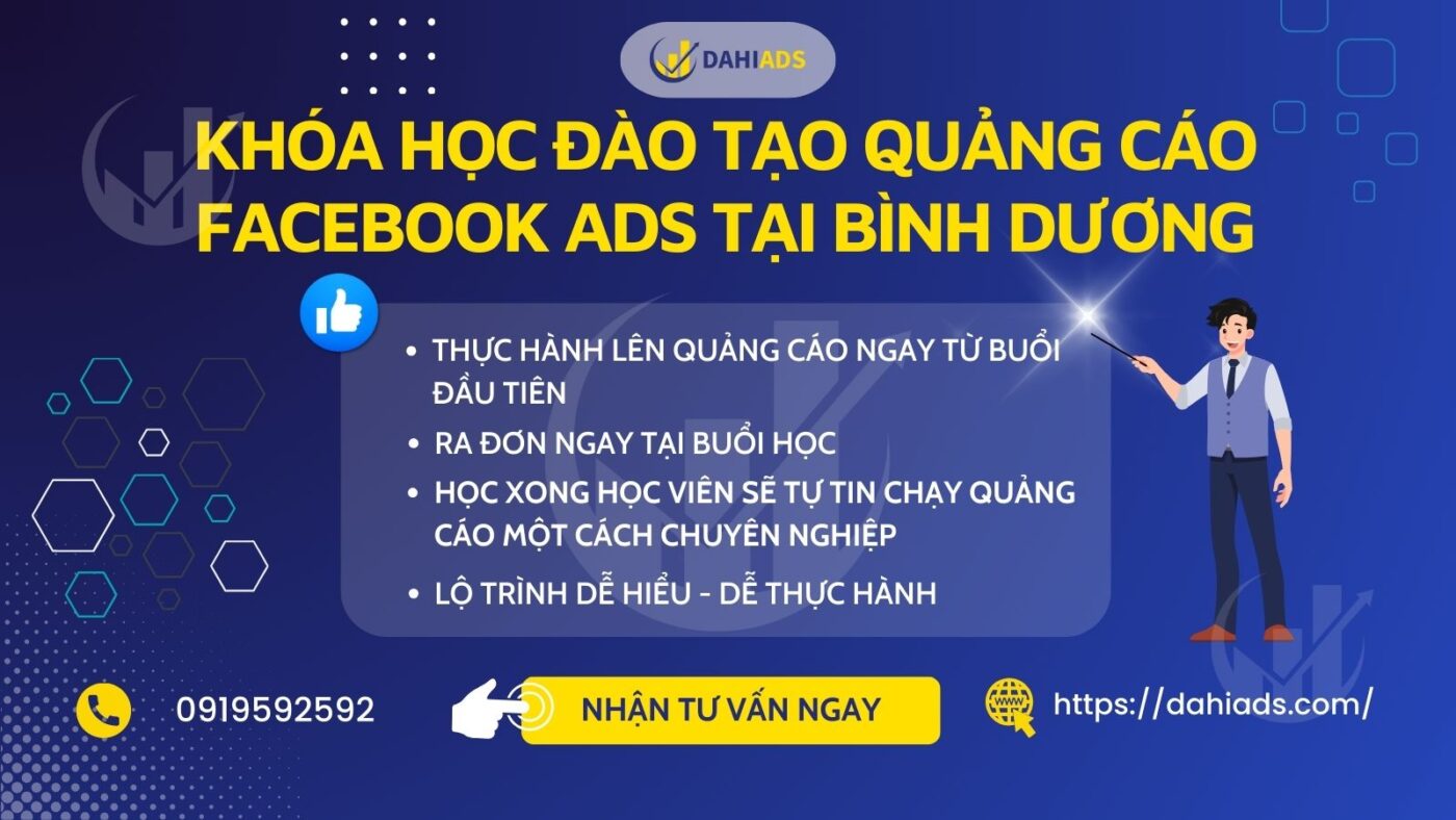 Khóa Học Đào tạo quảng cáo Facebook Ads tại Bình Dương