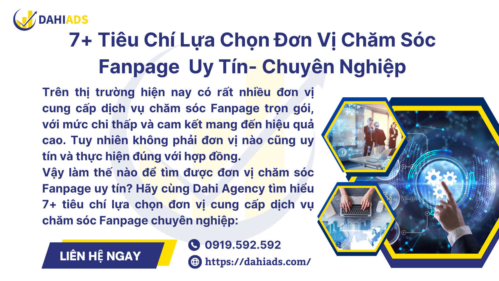 7+ Tiêu chí lựa chọn đơn vị chăm sóc Fanpage uy tín- chuyên nghiệp -11