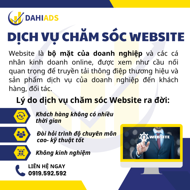 DỊCH VỤ CHĂM SÓC WEBSITE LÀ GÌ