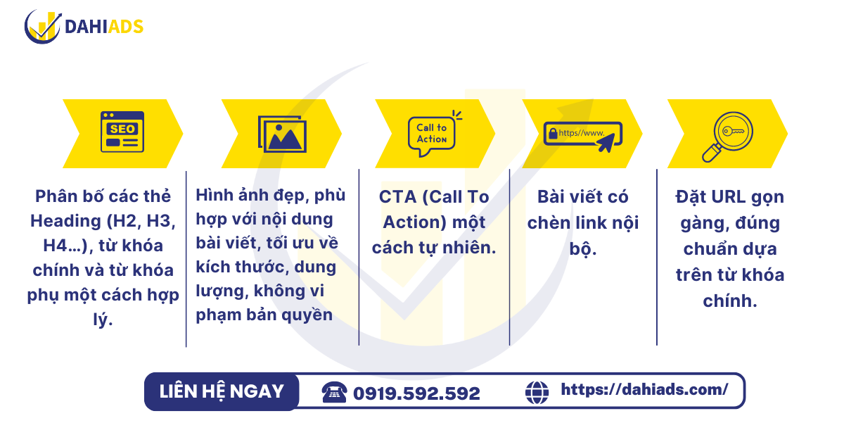 Dahi Agency cam kết đáp ứng các tiêu chí bài viết chuẩn SEO- 17