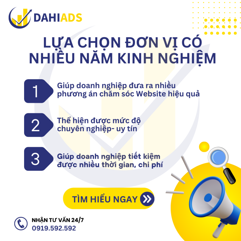 Lựa chọn đơn vị có nhiều năm kinh nghiệm