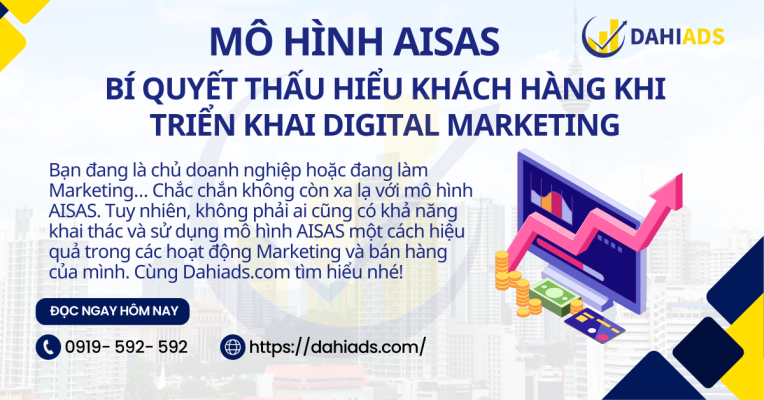 Mô hình AISAS bí quyết thấu hiểu khách hàng khi triển khai Digital Marketing