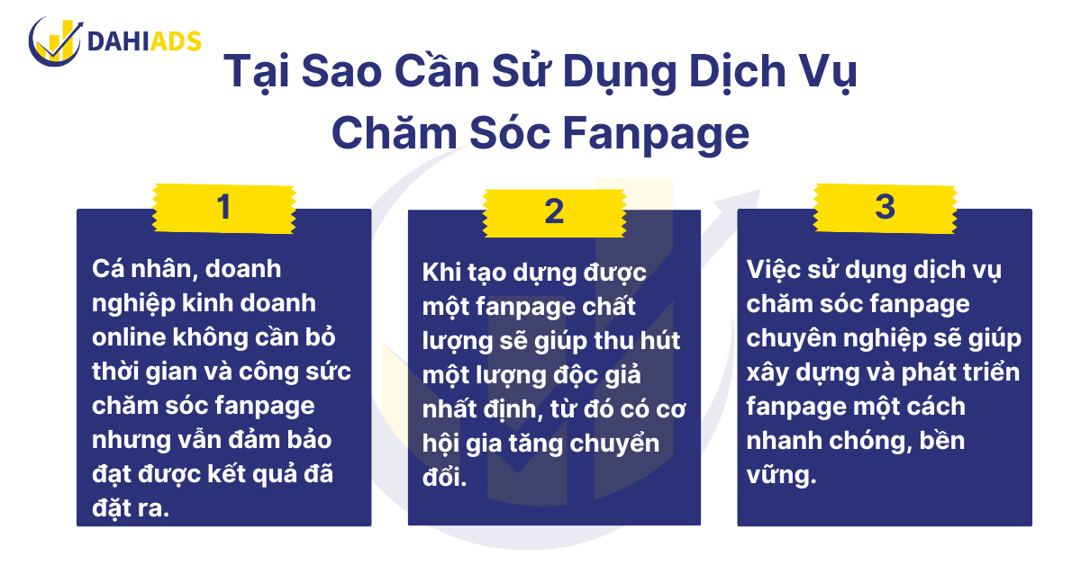 Tại sao cần sử dụng dịch vụ chăm sóc Fanpage - 4