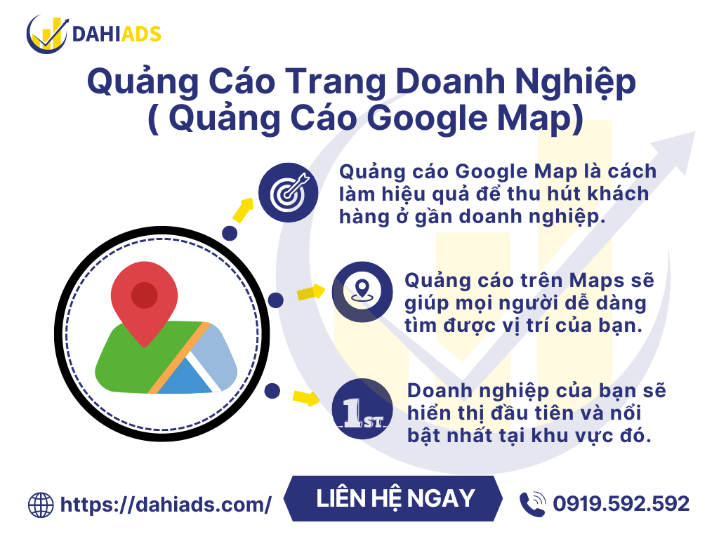 Quảng cáo trang doanh nghiệp ( Quảng cáo Google Map)