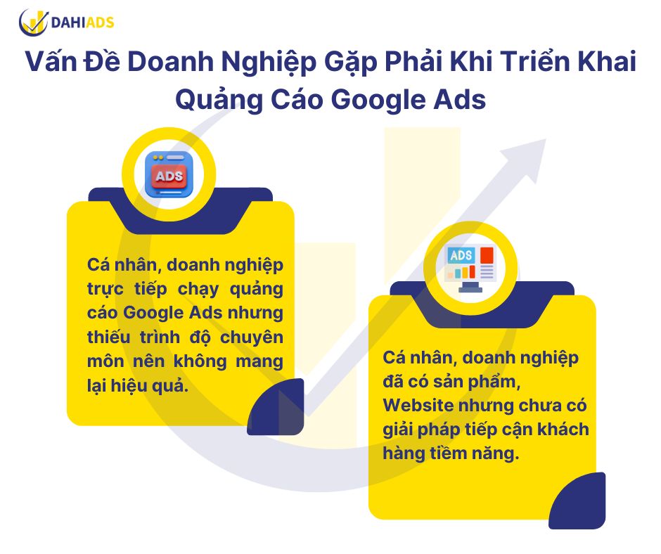 Vấn đề doanh nghiệp gặp phải khi triển khai quảng cáo Google Ads