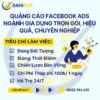 Dịch Vụ Quảng Cáo Facebook Ads Ngành Gia Dụng Thu Hút Khách Hàng Tiềm Năng Hiệu Quả