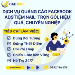 Dịch Vụ Quảng Cáo Facebook Ads Tiệm Nail Trọn Gói, Hiệu Quả, Chuyên Nghiệp