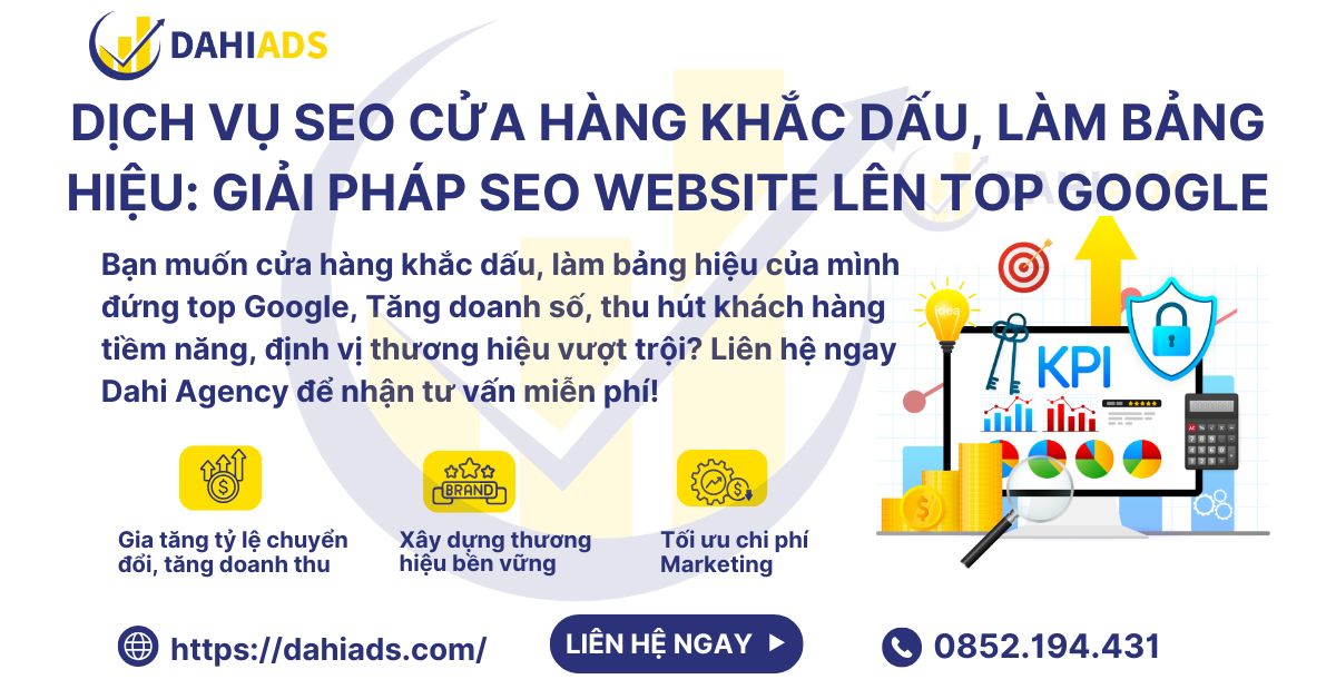 Dịch Vụ SEO Cửa Hàng Khắc Dấu, Làm Bảng Hiệu Giải Pháp SEO Website Lên Top Google