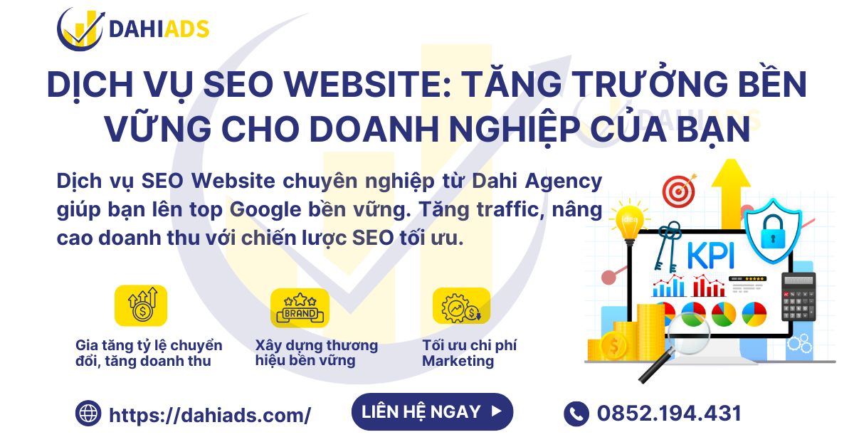 Dịch Vụ SEO Website Tăng Trưởng Bền Vững Cho Doanh Nghiệp Của Bạn