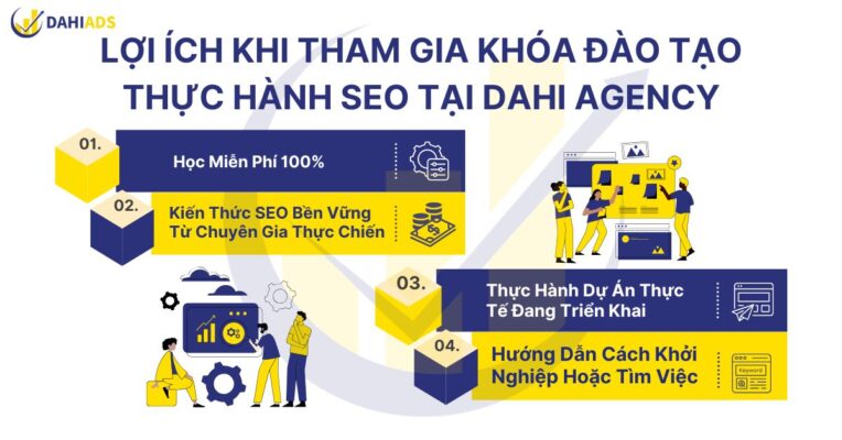 Lợi Ích Khi Tham Gia Khóa Đào Tạo Thực Hành SEO tại Dahi Agency